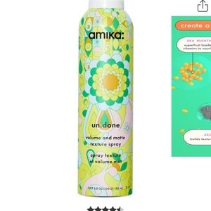 Amika Un.Done Texture Spray in Green and Yellow